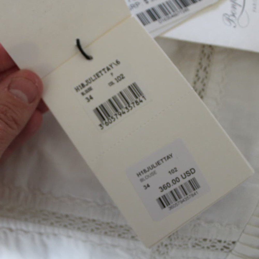 Bonpoint White Ruffled Blouse - Picture 10 of 13